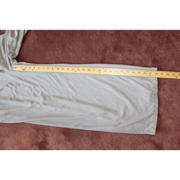 Halara Flex Wide Leg Waffle Work Pants High Waisted Pocket Size large Mink Ash - Picture 5 of 10